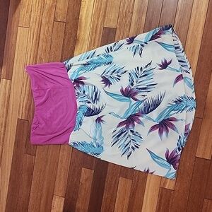 Roxy strapless dress Size XL EUC